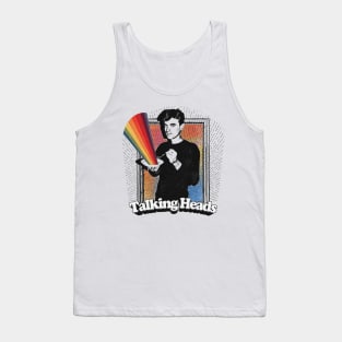 Talking Heads // Retro Style Fan Art Design Tank Top